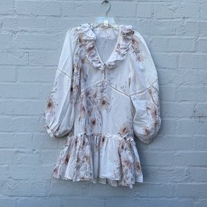 H&M puffy sleeve dress